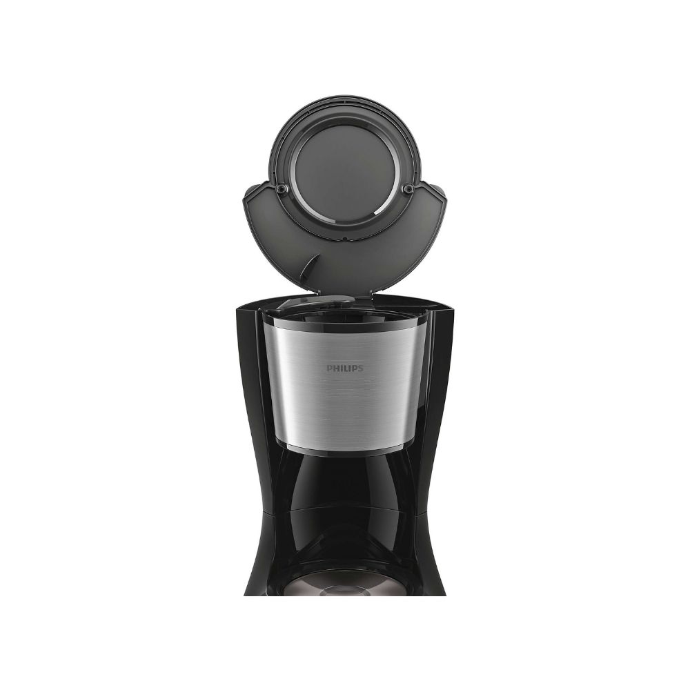 Philips Consumer - Cafetière Daily Collection - 1,2l - noir/métal