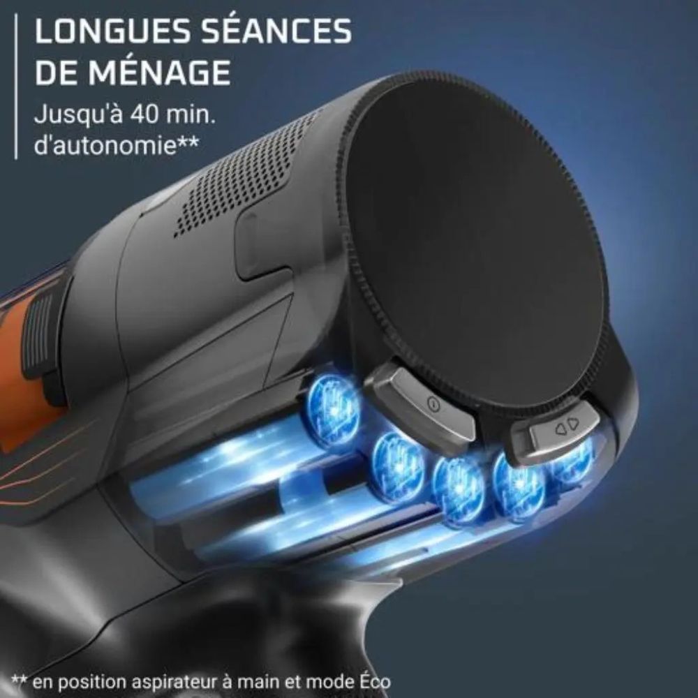 ROWENTA - Aspirateur balai X-Pert 5.80, 100AW, 2 positions