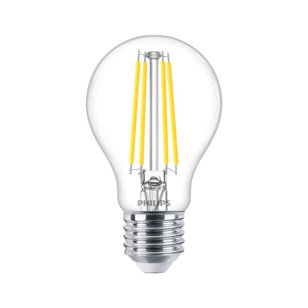 Philips MASTER Value LED Ampoule E27 Poire Claire 5.9W 806lm - 927 Blanc Très Chaud | Meilleur rendu des couleurs - Dimmable - Équivalent 60W (Lot de 4)
